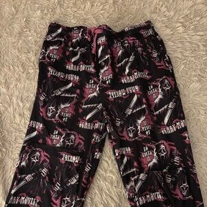 Woman Ghostface Scary Movie Pajama Pants